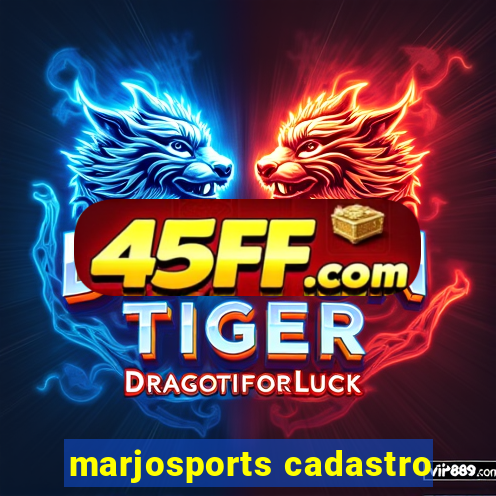 marjosports cadastro